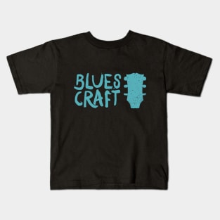 BluesCraft (light on dark) Kids T-Shirt